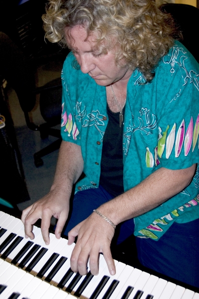 Jim Gilmour playing