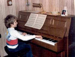 Henning On Piano